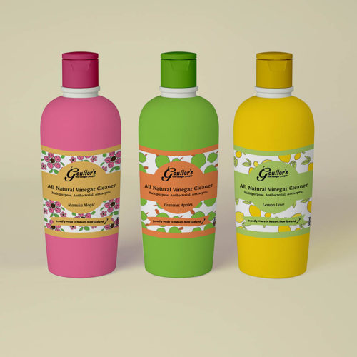 Wendy Maree Art And Design | Portfolio | Goulter’s Natural Vinegar Cleaner Rebrand
